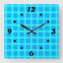 Pesquisar por xadrez azul relogios de parede Padrão