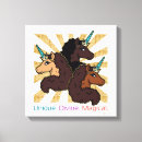 Pesquisar por afro impressão de canvas Licenciado afro unicorn