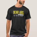 Pesquisar por abdômen camisetas Dia
