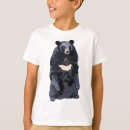 Pesquisar por ursos asiáticos camisetas Urso negro asiático