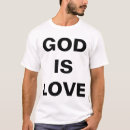 Pesquisar por o deus é amor camisetas Para ele