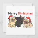 Pesquisar por pug do natal convites Férias