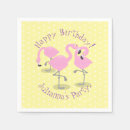 Pesquisar por flamingo engraçado guardanapos Tropicais