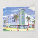 Pesquisar por retro miami beach cartoes postais Vintage