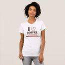 Pesquisar por grãos de café camisetas Para ela