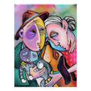 Pesquisar por pintura do gato artes pósteres Animais de estimação