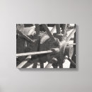 Pesquisar por roda impressão de canvas Preto e branco
