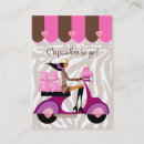 Pesquisar por padeiro cupcake cartao de visita Elegante
