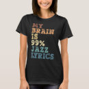 Pesquisar por music lyrics camisetas Cérebro