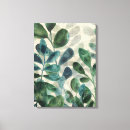 Pesquisar por plantas tropicais impressão de canvas Verde