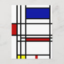 Pesquisar por mondrian cartoes postais Vermelho