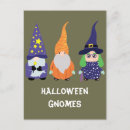 Pesquisar por gnomos engraçados cartoes postais Halloween