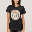 Pesquisar por feito 1984 femininas camisetas Vintage