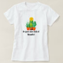 Pesquisar por cacto bonito camisetas Planta
