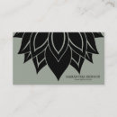 Pesquisar por mandala preto e branco cartao de visita Lótus