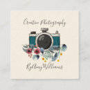 Pesquisar por câmera do vintage padrao cartao de visita Fotografia