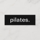 Pesquisar por pilates instrutor cartao de visita Gym