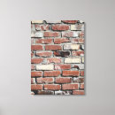 Pesquisar por tijolo impressão de canvas Parede