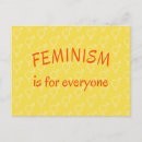 Pesquisar por símbolo feminista cartoes postais Para ela