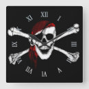 Pesquisar por caveiras relogios de parede Pirata