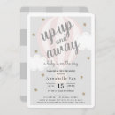 Pesquisar por balão de ar quente convites Para duches de bebês