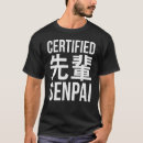 Pesquisar por animação japonesa camisetas Senpai
