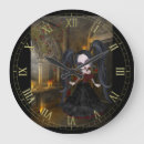 Pesquisar por menina do gótico relogios de parede Fantasia