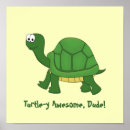 Pesquisar por tartaruga engraçada pôsteres pósteres Verde