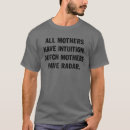 Pesquisar por intuição camisetas Engraçado