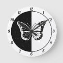 Pesquisar por borboletas brancas relogios de parede Para ela