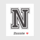 Pesquisar por monograma n adesivos Preto e branco