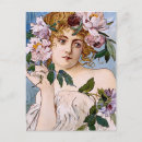 Pesquisar por vintage lady cartoes postais Arte