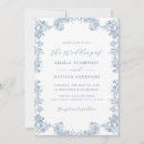 Pesquisar por azul empoeirado casamento convites Chinoiserie