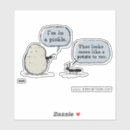 Pesquisar por pickle adesivos Engraçado