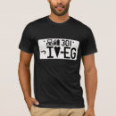 Pesquisar por matrículas camisetas Licença