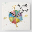 Pesquisar por mapa colorido relogios de parede Viagem mapas