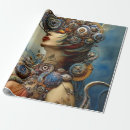 Pesquisar por engrenagens do steampunk papel de presente Mecânica