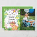 Pesquisar por dinosaur party convites Menino