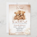 Pesquisar por urso marrom convites Podemos esperar muito