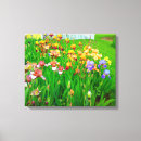 Pesquisar por flores coloridas impressão de canvas Íris