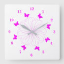 Pesquisar por borboleta cor rosa de relogios de parede Para todos