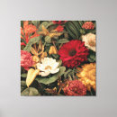 Pesquisar por ilustração vintage impressão de canvas Floral