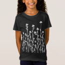 Pesquisar por flor preto e branco camisetas Fofofo