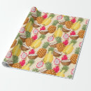 Pesquisar por embrulho tropical papel de papel de presente Fruta