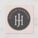 Pesquisar por monograma redondo cartao de visita Para todos