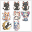 Pesquisar por gato colorido adesivos Para amante de gatos