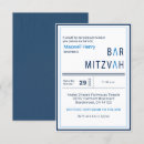 Pesquisar por convite de bar moderno mitzvah convites Simples