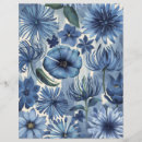 Pesquisar por papel flores artesanato material Azul