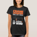Pesquisar por operar camisetas Guindaste