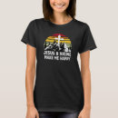 Pesquisar por você faz me feliz camisetas Caminhada
